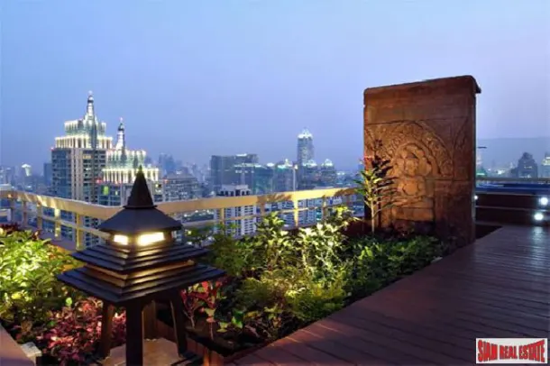 Manhattan Chidlom - Nicely Decorated 2 Bed Condo with Canal Views in Chidlom 2