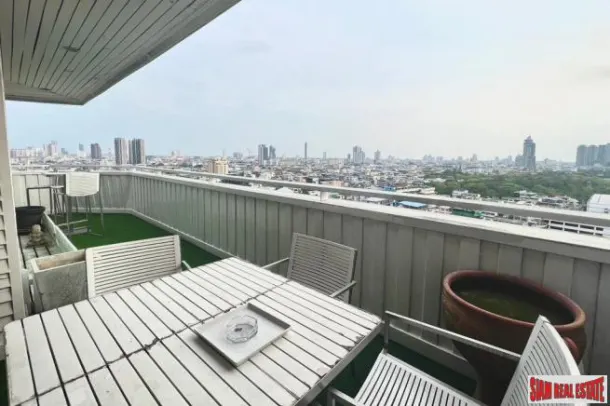 Sathorn Happy Land Tower - Large 164 Sqm Corner Unit Condo with Minimalist Styling and Lots of Natural Light 2