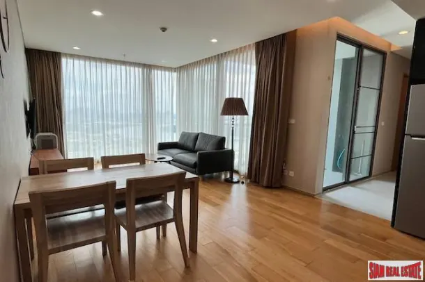 The Breeze Narathiwas-Sathorn - New Two Bedroom Corner Unit with River Views for Rent in Sathorn 3