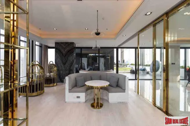 Life One Wireless - Modern Two Bedroom with City Views from the 40th Floor for Rent in Ploenchit 3