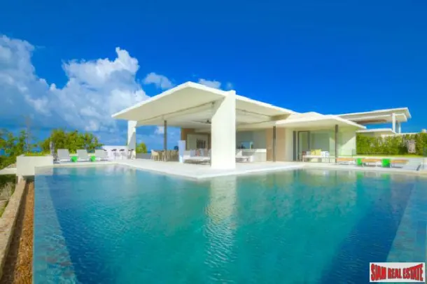 Sophisticated Six Bedroom Panoramic Sea View Pool Villa for Sale in Choeng Mon 2