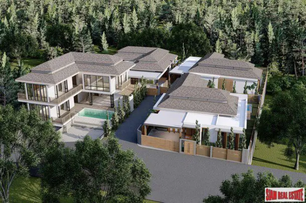 New Contemporary Four Bedroom Two Storey Pool Villa for Sale in Rawai 3