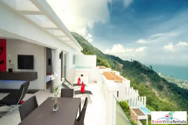 Ocean Views from this Wonderful Two Bedroom Penthouse with Pool in Bang Po, Koh Samui 3