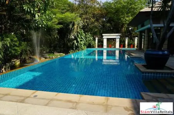 Baan Sansiri - Four bedroom Unfurnished Family Home for Rent in Gated Compound at Ekkamai BTS 4