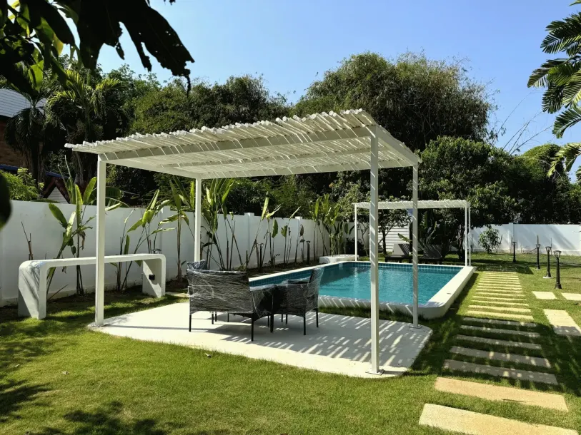 Huge Garden 4 Bedroom 4 Bathroom Pool Villa with Basketball Court &amp; Organic Fruit for Rent 2