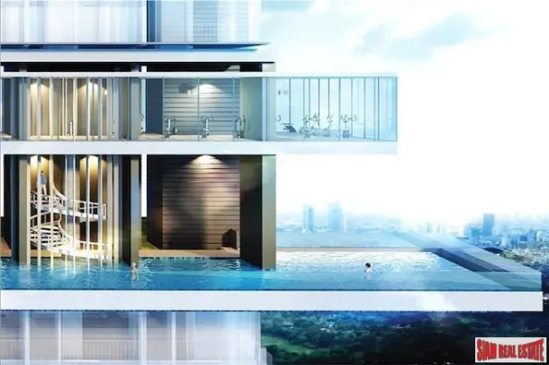 Nara 9 - Modern Fully Furnished Two Bedroom Condo on 16th Floor for Sale in Sathorn 3
