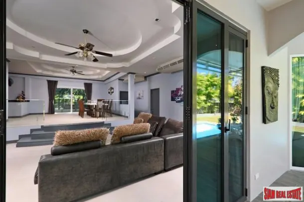 Private Five Bedroom Pool Villa with Spacious Rooms and Large Gardens for Sale in Kamala 2