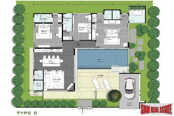 Modern Two and Three Bedroom Villas with Private Pool in Palai Chalong 3