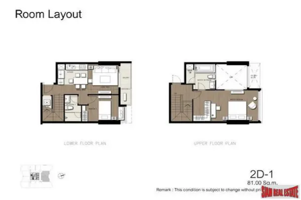 Keyne by Sansiri - Sunny Two Bedroom Two Storey Duplex for Rent in Popular Thong Lo 4
