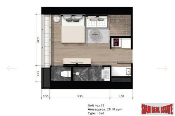Park 24 Condo - City Views from this One Bedroom located off Sukhumvit 24 4