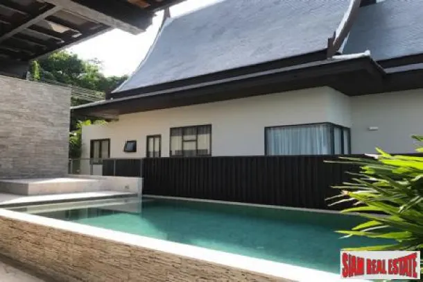 Ocean Front and Sea Views from this Thai Style Six Bedroom Home in Koh Sirey, Phuket 4