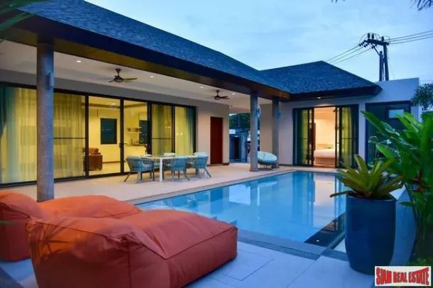 The S Villas - Brilliant and Sparkling New Three Bedroom Pool Villa for Rent in Cherng Talay 2