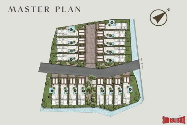 New Three Bedroom Private Pool Villas for Sale in Thalang 3