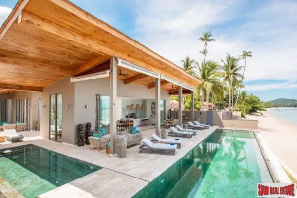 Luxury Six Bedroom Pool Villa on the Beach for Sale in Laem Sor 3