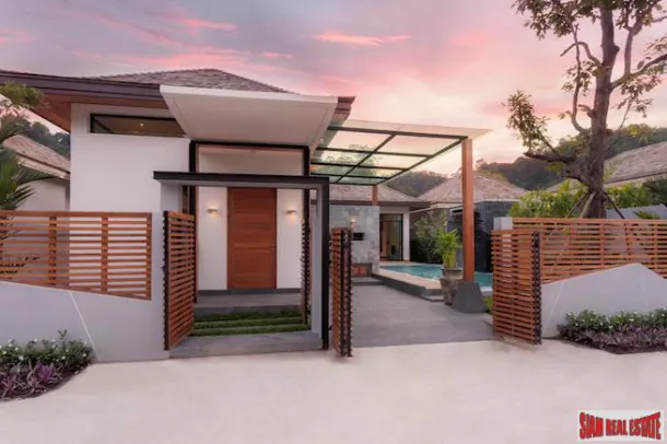 Three & Four Bedroom Pool Villas in New Kamala Development 2