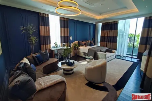 New Housing Estate of Luxury 5-6 Bedroom Family Homes in Clubhouse Facilities at Rama9-Krungthep Kritha 4