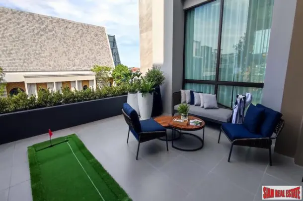 New Housing Estate of Luxury 5-6 Bedroom Family Homes in Clubhouse Facilities at Rama9-Krungthep Kritha 2