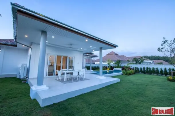 Extra Spacious Three Bedroom Homes with Large Garden &amp; Pool in South Hua Hin 4