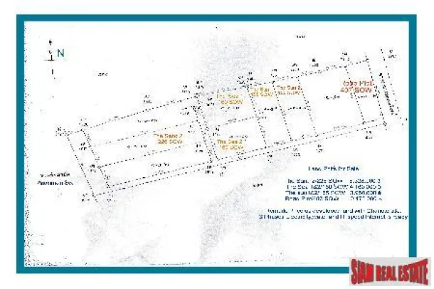 Four Plots of Flat Beachside Land Available on Had Yao 4