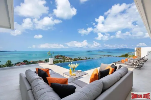 4 Bedroom Pool Villa with Sea View in Big Buddha, Koh Samui 3