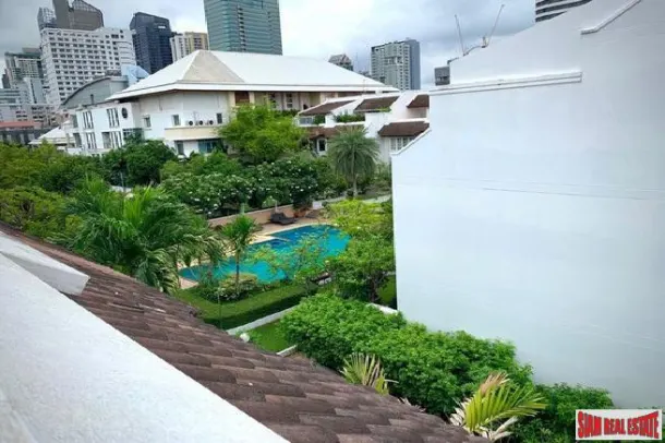 The Natural Place - Extra Large Three Bedroom Family-Style House for Rent in Secure Phrom Phong Compound 3