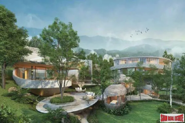 New 3 &amp; 4 Bedroom Pool Villas with Panoramic Mountain Views for Sale in Bang Tao 4