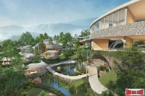 New 3 &amp; 4 Bedroom Pool Villas with Panoramic Mountain Views for Sale in Bang Tao 3