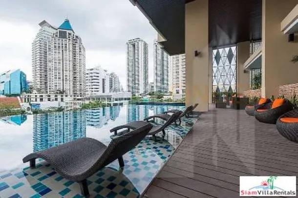 Supalai Elite Suan Plu - City Views from this Two Bedroom in the Central Business District of Silom 2
