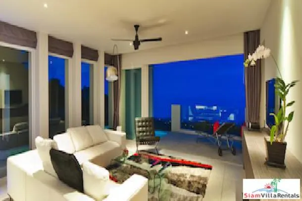 Corner Garden 2-Bedroom Penthouse with Sea Views in Bang Po, Koh Samui 3