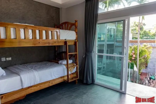 Unique Eight Bedroom + Rooftop Terrace Sea View Pool Villa for Rent in Rawai/Sai Yuan 4