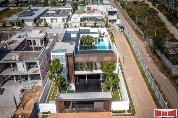 New Project of Stunning and Ultra Modern Luxury 6 Bed Pool Villas at Pattaya City 4