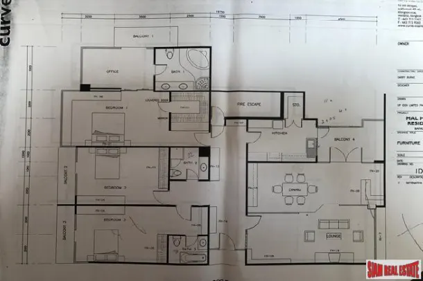 Baan Onnut Condominium - 3 Bed, 240 Sqm Penthouse Condo with Skylight at Soi Sukhumvit 77, Onnut 4