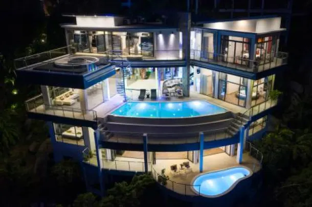 Luxury Koh Samui Villa for Sale with 180 Degree Views in Chaweng Noi 3