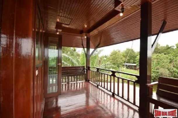 Special Thai style house for rent and for sale in the east Pattaya- Nongket yai 3