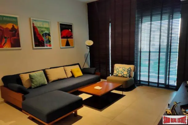 The Loft Asoke - Contemporary Two Bedroom, One Bath City View Condo for Rent 3