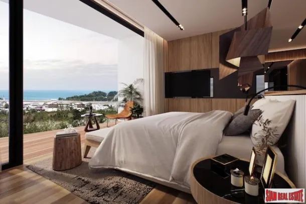 Modern Three Bedroom Tropical Pool Villas with Sea Views for Sale in Mai Khao 2