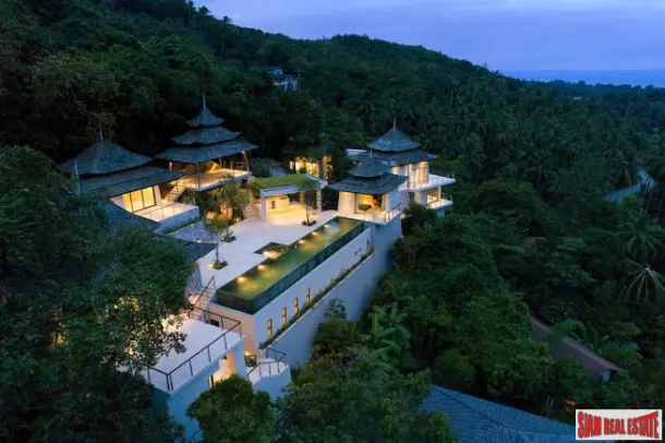 Oriental Luxury Sea View Villa Ko Samui 4