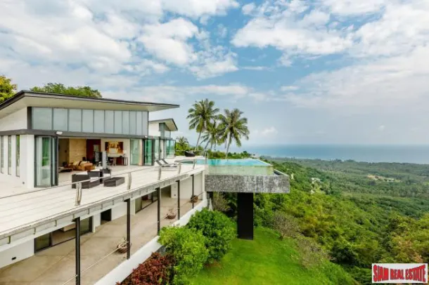 Incredible Modern Sea View Ultra Luxury Villa Estate at Thong Krut, Taling Ngam, South West, Koh Samui 2