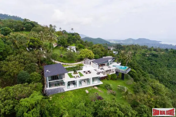 Incredible Modern Sea View Ultra Luxury Villa Estate at Thong Krut, Taling Ngam, South West, Koh Samui 4