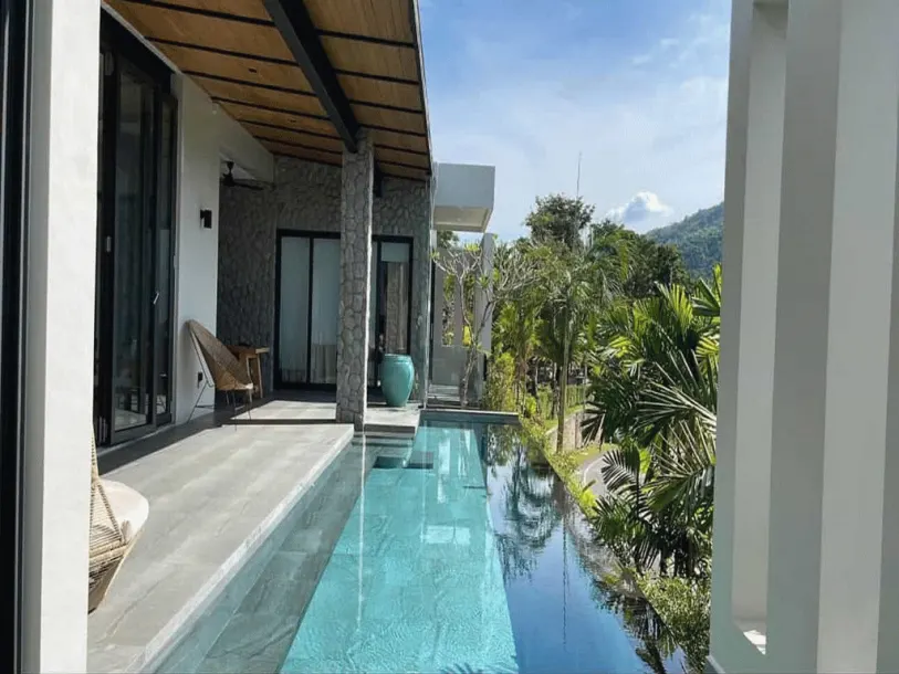 Modern Hilltop Pool Villa 3 Bed 5 Bath in Manick For Rent 3