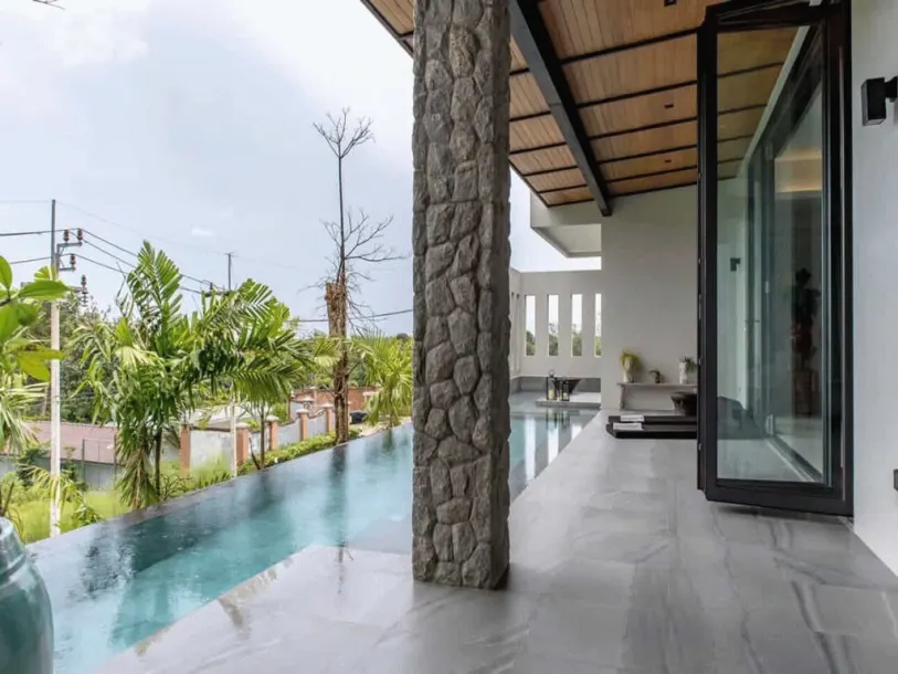 Modern Hilltop Pool Villa 3 Bed 5 Bath in Manick For Rent 2