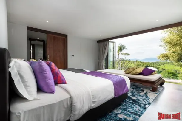 Thai Regal Modern Luxury 6 Bed Sea View Villa at Bophut Hills, Koh Samui 2