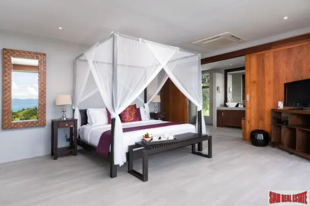 Thai Regal Modern Luxury 6 Bed Sea View Villa at Bophut Hills, Koh Samui 3