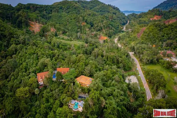 Six Bedroom Private Pool Villa on a Private Hill with Golf, Mountain and Lake Views in Kathu 4