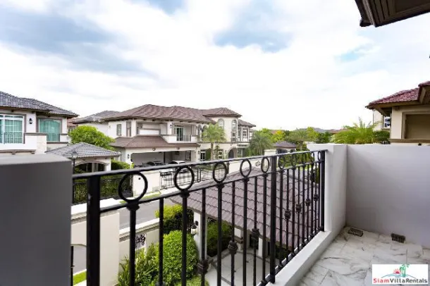 Nantawan Bangna- New Two Storey Four Bedroom House Situated on a Corner Lot in Bangna 2