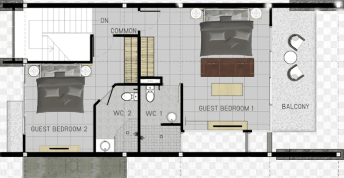 Modern 3+1 Bedroom Pool Villa with Lake View for rent in Kamala 4