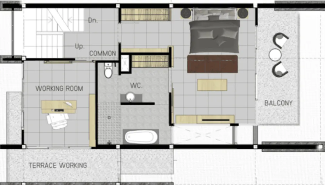 Modern 3+1 Bedroom Pool Villa with Lake View for rent in Kamala 3