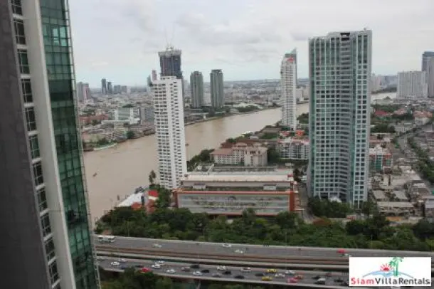 The River Condo - Three Bed Condo for Rent 138 sqm (Charoen Nakhon 13 Road), Silom 2