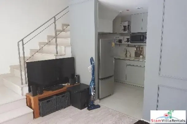 Ideo Mobi Sukhumvit 81 - Two Bedroom Loft Duplex with Private Pool Views for Rent in On Nut 2