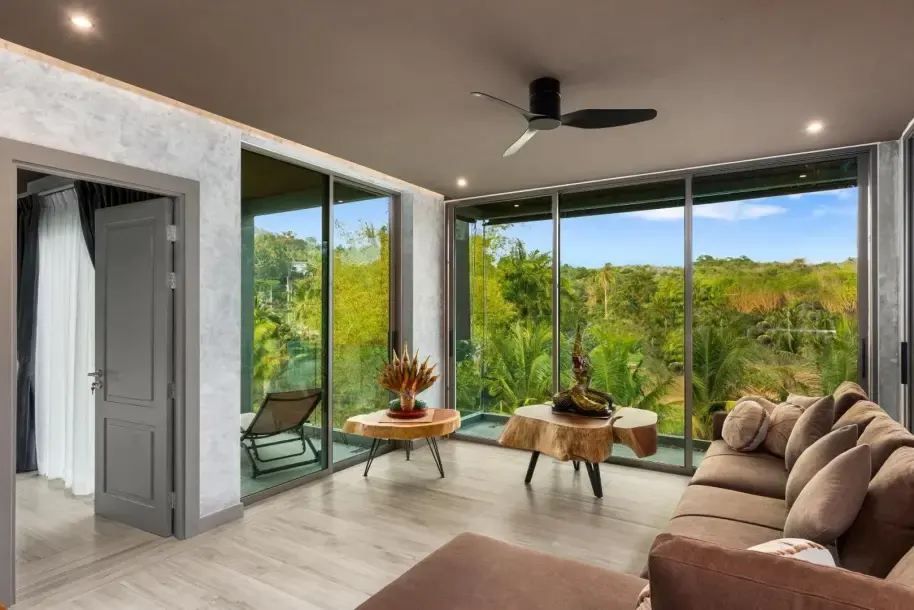 Luxury 4-Bedroom Lakeview Villa with Infinity Pool Near Layan Beach for Rent 2